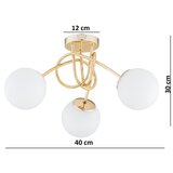 Brilagi plafonski luster MILO 3xE27/60W/230V zlatni | Eponuda.com