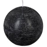 Atmosphera Svijeća Olia Kugla, 10 cm, Crna Cijene