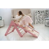 Monkey Gym Tobogan za otroke Moon domače igrišče - Roza, (5000091307) | Shoptok.si