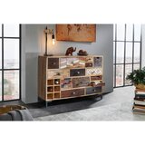 Landscape komoda, rjava, večbarvno, naravne barve, barve akacije | Shoptok.si