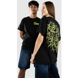 Cap Cracked T-shirt black