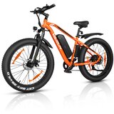 VARUN Električno kolo M26-2 PRO, 26" debele pnevmatike, 48V 13Ah, oranžno, (5000036370) Cene