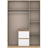 Rauch Möbel omara s klasičnimi vrati, bela, hrast artisan | Shoptok.si
