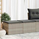Maison Chic Seti vrtnega pohištva - Vrtna garnitura - Vrtni pohištvo set z blazinami 2-delna siv ratan/akacija, (21806130) | Shoptok.si