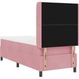  Krevet s opruga kutije Ružičasta 80 x 200 cm Baršun | shoptok.hr
