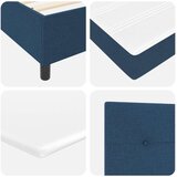  okvir postelje z matrom Modra Tkanina 140 x 190 cm, (22067091) | Shoptok.si