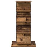  Polica za časopise s policom Staro drvo 68 x 40 x 123.5 cm | shoptok.hr