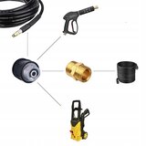 Rosfix adapter / priključek CLICK-M22 za priključitev cevi, za tlačne čistilnike serije k (K2, K3, K4, K5, K6 K7) (kovina), (21746439) | Shoptok.si