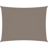 vidaXL Senčno jadro oksford blago pravokotno 3x4,5 m taupe Cene