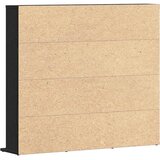 Ormarić za CD-ove crni hrast 100x23x89,5 cm inženjerski drvo | Shoptok.si