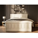 Maison de Rêve Bež boxspring krevet s prostorom za odlaganje 200x200 cm Caya – | shoptok.hr