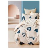Mila Home Bež 3-delna enojna podaljšana posteljnina iz renforce bombaža z rjuho 160x220 cm Amore – | Shoptok.si