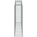  Lučne gabionske košare 2 kom 300x50x180/200cm pocinčano željezo | shoptok.hr