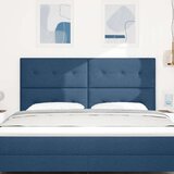  Naslon za glavu s gumbima Plava 180 cm Tkanina | shoptok.hr
