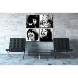  Ročno izdelana slika POP Art BEATLES 4-delna (POP ART slike) Cene