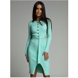 Fasardi Tight mezzo dress with sea slit AZRMCY03200 | shoptok.hr