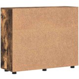 vidaXL kreveta dimljeni hrast 55.5 x 29 x 100 cm konstruirano drvo | shoptok.hr