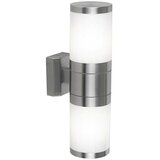  Vanjska zidna svjetiljka Xeloo (120 W, 102 x 155 x 370 mm, Srebrne boje, IP44, 2 Kom.) Cijene