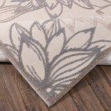 Lesnina XXXL TEKAČ Floral 80/200 cm tkano krem barve, bež | Shoptok.si