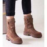 Gemre Ralia Brown Slip-On Sock Boots | shoptok.hr