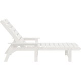 vidaXL ležaljke 2 kom bijela 162x53x98.5 cm HDPE | shoptok.hr