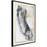  Poster - Raised Relief Map: California 30x45 Cijene