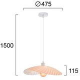  Luster na sajli DANCE 1xE27/40W/230V ružičasta | Eponuda.com