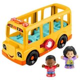 Figure djelovanja Fisher-Price Little People-El autobús escolar-Vehículo de empuje musical HYT03 | shoptok.hr