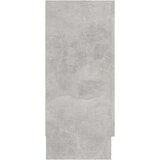 vidaXL Vitrina siva boja betona 120 x 30,5 x 70 cm od iverice | shoptok.hr