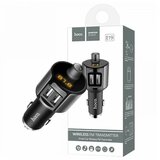 hoco. FM modulator, BT handsfree, 12 V/24 V, 2 x USB 2,4 A - E19 Smart, BT, FM, Charger | ePonuda.com