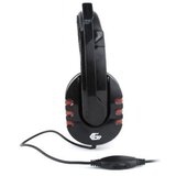 Gembird Slušalice sa mikrofonom gaming, volume control, black/red, GHS-402 | Eponuda.ba