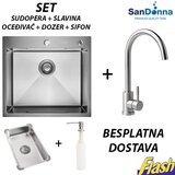 Sandonna Hrom INOX Sudopera sa slavinom (SET) - SanDonna - HD5550R | Eponuda.com