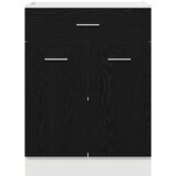 Viseći ormarić Crni hrast 60 x 46 x 81,5 cm Konstruirano drvo | shoptok.hr