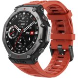 Amazfit t-rex 3 lava 3.81 cm (1.5) amoled 48.5 mm digital 480 x 480 pixels touchscreen black, stainless steel gps (satellite) Cijene