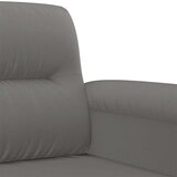 vidaXL Sedežna garnitura 3-delna z blazinami temno siva mikrovlakna | Shoptok.si