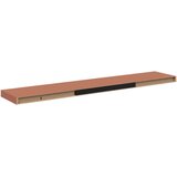  Stenska polica 2 pcs Rdeča 120 x 23,5 x 4 cm Konstruiran les, (5000201509) | Shoptok.si