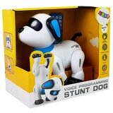  Interaktivni robot pas na daljinsko upravljanje - bijelo/plavi | shoptok.hr