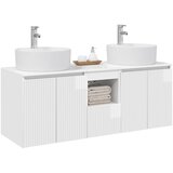  Set ormarića za kupaonicu 3 kom. Bijela visokog sjaja | shoptok.hr