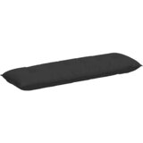 vidaXL Poglavni vzglavnik Črna 160 x 50 cm Mikrofiber tkanina, (5000278157) | Shoptok.si