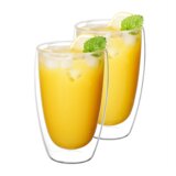 Kondela Komplet 2 termo skodelic, 450 ml, prozorna, HOTCOOL TIP 2 | Shoptok.si