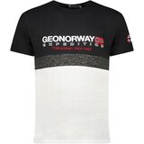Geographical Norway Muška majica Jdouble db 254, Crno-bela | Eponuda.com