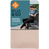 Nur Die SHAPING LEGGINGS - Women's Shaping Leggings - Cream Cene