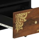 TV ormar Medeno smeđa 70 x 33 x 46 cm Čvrsto drvo manga | shoptok.hr