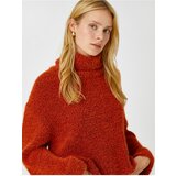 Koton Sweater - Red - Relaxed fit Cene