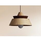  Drveni luster na sajli 1xE27/60W/230V prečnik 33 cm masivan/hrast/orah/kaučukovac | Eponuda.com
