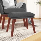  Tabure tamnosivi 45 x 29,5 x 35 cm od tkanine | Shoptok.si