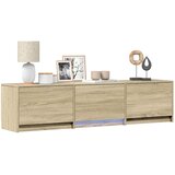 TV ormarić s LED rasvjetom Sonoma hrast 165 x 34 x 40 cm | shoptok.hr