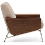 Kave Home Svetlo rjav fotelj iz šenilje Amsen – | Shoptok.si