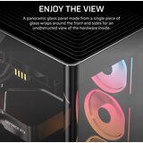 Corsair Kuciste FRAME 4500X LX-R RGB iCUE LINK Panoramic, CC-9011316-WW Cene
