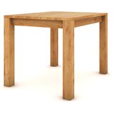  Hrastov stol 100 x 80 cm, prirodan, svilenkasto polumat | shoptok.hr
